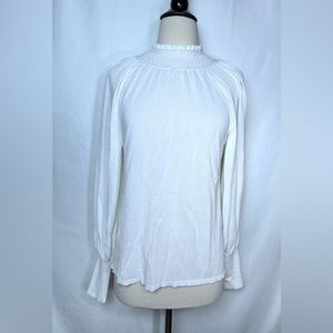 A.L.C. Long Sleeve Top Size 6 NEW White Lightweight